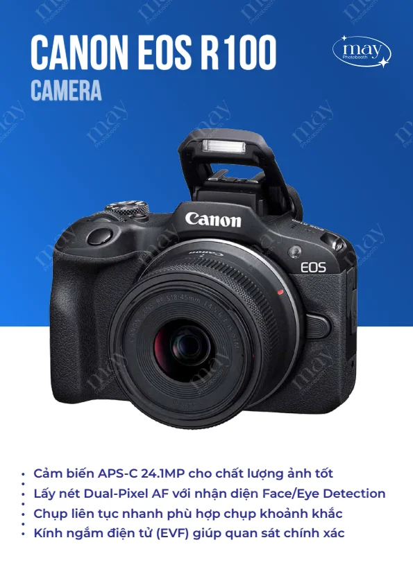Máy Tiêu Chuẩn Sự Kiện - Vỏ Gỗ - Image 2 | mayphotobooth.vn