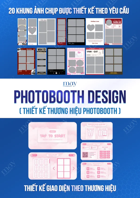 Máy Tiêu Chuẩn Sự Kiện - Vỏ Gỗ - Image 4 | mayphotobooth.vn