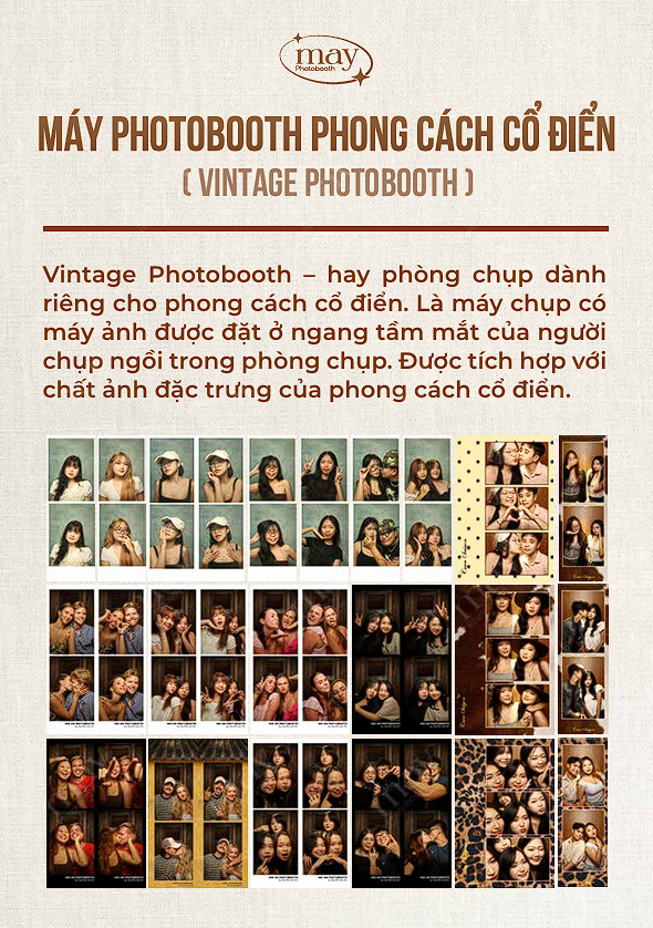 Photobooth Phong Cách Cổ Điển (Trọn Gói) - Image 2